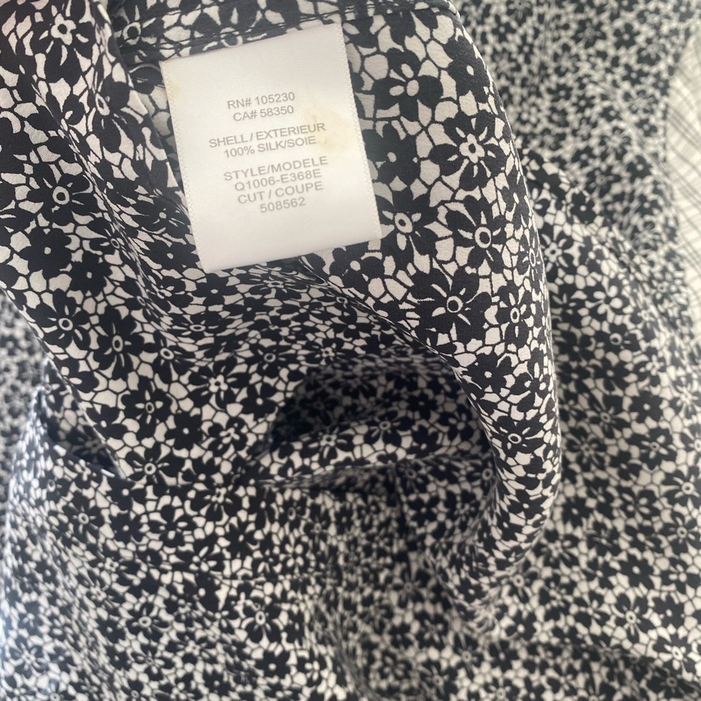 Contrast Pattern Button Down - image 7